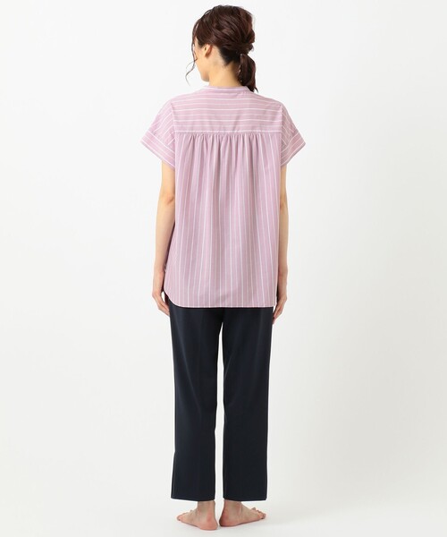 J.PRESS Ladies(J.プレス レディス)の「【WEB限定・UVケア・接触冷感】シャツ×パンツ ツインセット(セットアップ・レディース・ブルー系1/ライトグレー系1/ピンク系1/ホワイト系・XS)」の15枚目の写真