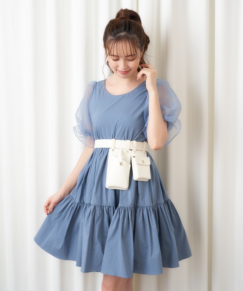 MIIA(ミーア)の「エナメルマルチベルト(ベルト・レディース・パープル/オフホワイト・FREE)」の3枚目の写真