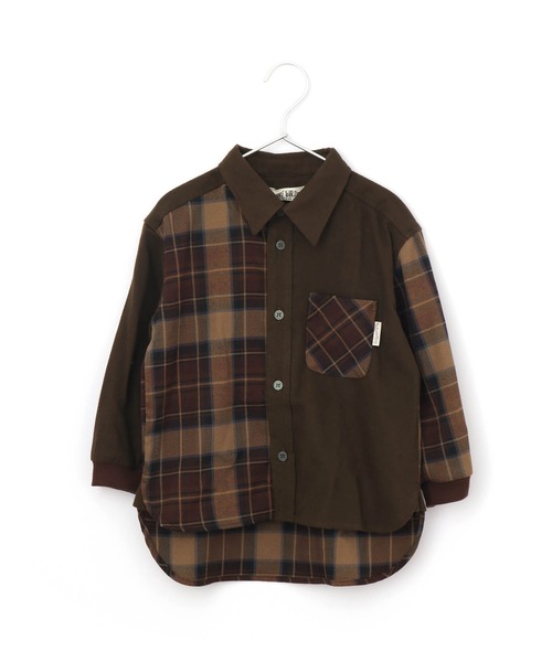 MAKE YOUR DAY(メイクユアデイ)の「ネルチェックシャツ■80~140cm(シャツ/ブラウス・キッズ・レッド/イエロー/マルチ・90/100/110/120/80/130/140)」の14枚目の写真