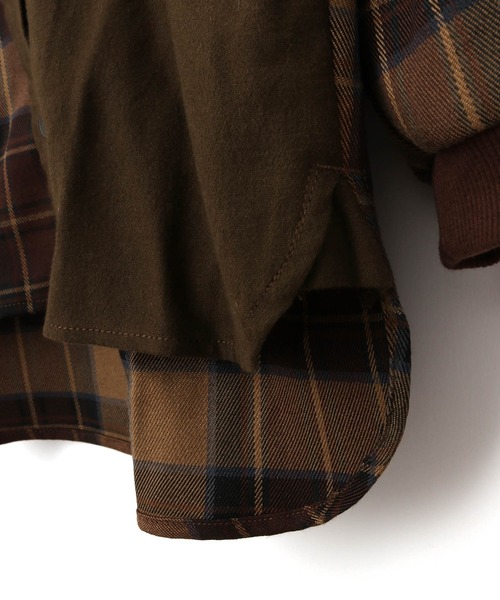 MAKE YOUR DAY(メイクユアデイ)の「ネルチェックシャツ■80~140cm(シャツ/ブラウス・キッズ・レッド/イエロー/マルチ・90/100/110/120/80/130/140)」の20枚目の写真