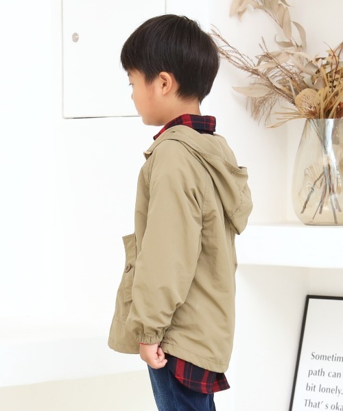 MAKE YOUR DAY(メイクユアデイ)の「ネルチェックシャツ■80~140cm(シャツ/ブラウス・キッズ・レッド/イエロー/マルチ・90/100/110/120/80/130/140)」の9枚目の写真