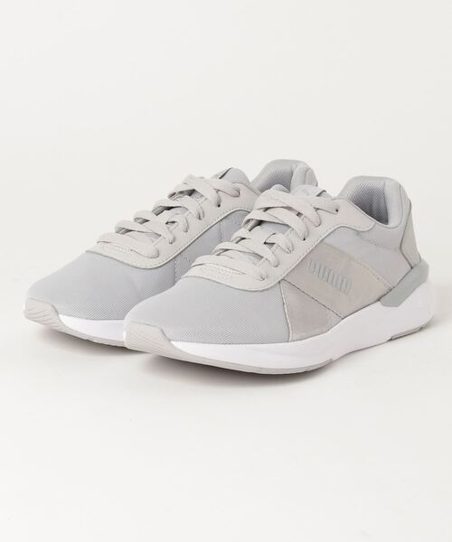 PUMA(プーマ)の「PUMA/プーマ プーマ ローズ メタリック ポップ カジュアル スニーカー 381080(スニーカー・レディース・ブラック×ゴールド/グレー系その他7・23.0cm/24.0cm/25.0cm)」の1枚目の写真