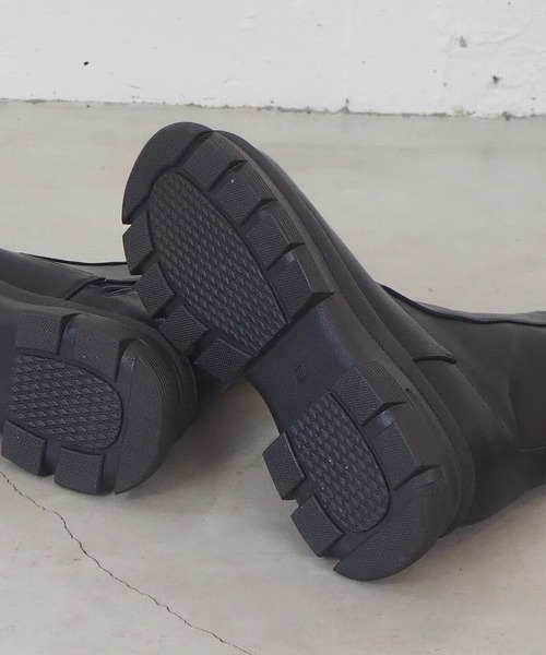 tiptop(ティップトップ)の「ボリュームソールミドルブーツ(ブーツ・レディース・ブラック/ブラウン・M/L)」の12枚目の写真