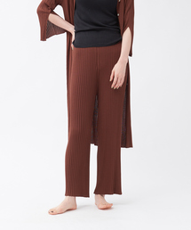 qualite | 【WEB・一部店舗限定】《セットアップ対応》リブニットワイドパンツ(その他パンツ)
