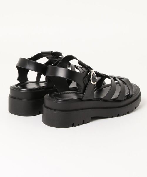 KOBE LETTUCE（コウベレタス）の「グルカサンダル（サンダル・レディース・ブラック/ホワイト系その他・L/M/S）」の4枚目の写真