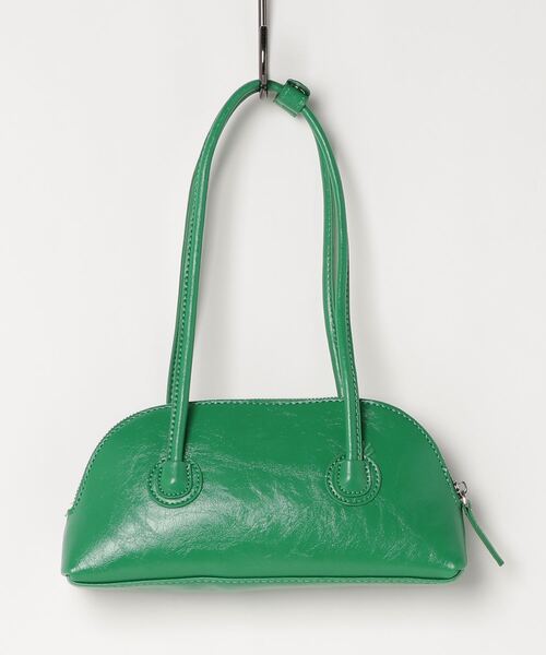 WC(ダブル シー)の「ラウンドデザインバッグ(ボストンバッグ・レディース・ブラック/ピンク/グリーン・FREE)」の7枚目の写真