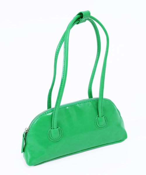 WC(ダブル シー)の「ラウンドデザインバッグ(ボストンバッグ・レディース・ブラック/ピンク/グリーン・FREE)」の12枚目の写真