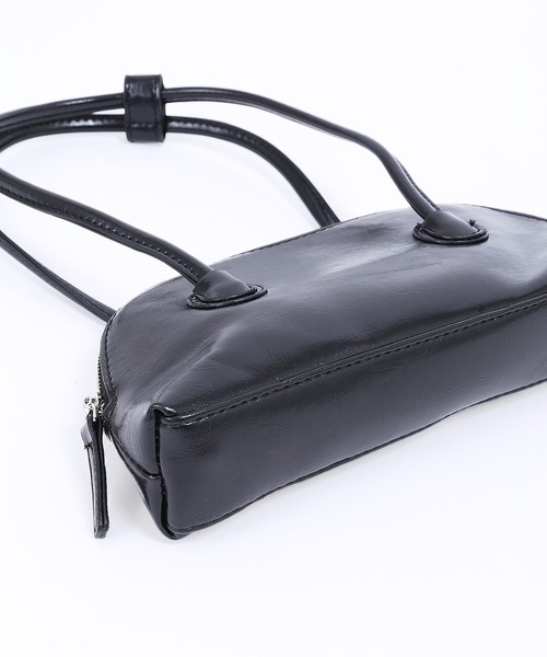 WC(ダブル シー)の「ラウンドデザインバッグ(ボストンバッグ・レディース・ブラック/ピンク/グリーン・FREE)」の14枚目の写真