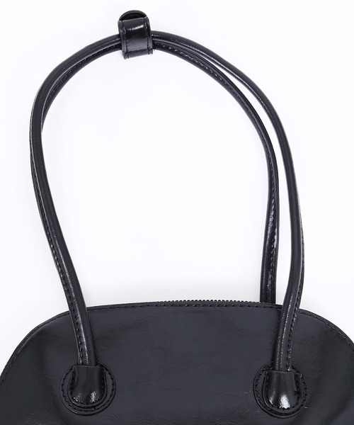 WC(ダブル シー)の「ラウンドデザインバッグ(ボストンバッグ・レディース・ブラック/ピンク/グリーン・FREE)」の15枚目の写真