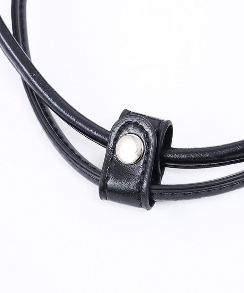 WC(ダブル シー)の「ラウンドデザインバッグ(ボストンバッグ・レディース・ブラック/ピンク/グリーン・FREE)」の16枚目の写真