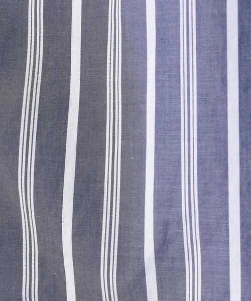 GROOVY COLORS（グルービーカラーズ）の「◆＜GROOVY COLORS(グルービーカラーズ)＞TJ ストライプ シャツジャケット 130cm-140cm（ブルゾン・キッズ・ネイビー・130cm/140cm）」の7枚目の写真