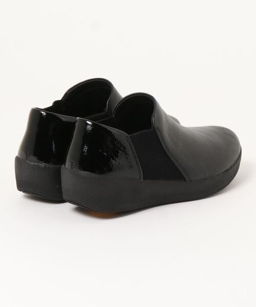 fitflop（フィットフロップ）の「【fitflop/フィットフロップ】SUPERCHELSEA SLIP-ONS　スニーカー（スリッポン・レディース・ブラック・US7/US5/US6）」の2枚目の写真