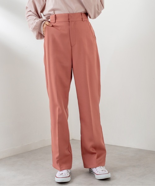 OLIVE des OLIVE（オリーブデオリーブ）の「今のキブン的にスラックスパンツ（スラックス・レディース・ブラック/ベージュ/ブラウン/ミント/テラコッタ・SMALL/MEDIUM）」の22枚目の写真