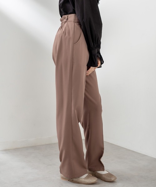 OLIVE des OLIVE（オリーブデオリーブ）の「今のキブン的にスラックスパンツ（スラックス・レディース・ブラック/ベージュ/ブラウン/ミント/テラコッタ・SMALL/MEDIUM）」の19枚目の写真