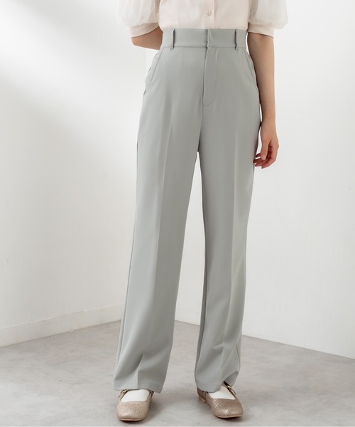 OLIVE des OLIVE（オリーブデオリーブ）の「今のキブン的にスラックスパンツ（スラックス・レディース・ブラック/ベージュ/ブラウン/ミント/テラコッタ・SMALL/MEDIUM）」の10枚目の写真