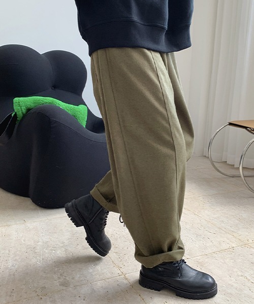 chuclla(チュクラ)の「【chuclla】【2021AW】 Wide volume casual pants chw21a062(その他パンツ・レディース・モスグリーン/モカ・FREE)」の20枚目の写真