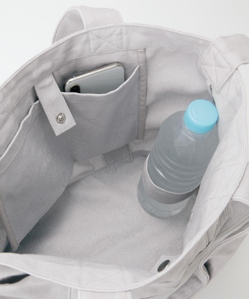 Sunny clouds（サニークラウズ）の「サニークラウズ　ｐｏｎさんのお出かけバッグ（トートバッグ・レディース・グレー・ONE SIZE）」の8枚目の写真