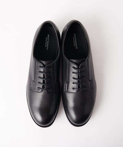 BEAUTY&YOUTH UNITED ARROWS（ビューティーアンドユースユナイテッドアローズ）の「【WEB限定】 by リサイクルレザー オックスフォード シューズ（ドレスシューズ・メンズ・ブラック・8/10/9/7）」の4枚目の写真