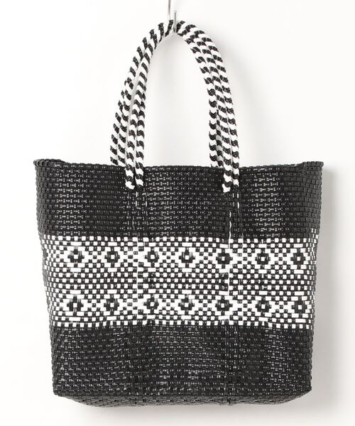 salle de bal（サルデバル）の「柄 メルカドバッグ かごバッグ お買い物バッグ トートバッグ M TANPIN DESIN RAB（かごバッグ・レディース・その他4/その他1/その他2/その他3・FREE）」の21枚目の写真