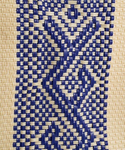 salle de bal（サルデバル）の「柄 メルカドバッグ かごバッグ お買い物バッグ トートバッグ M TANPIN DESIN RAB（かごバッグ・レディース・その他4/その他1/その他2/その他3・FREE）」の20枚目の写真