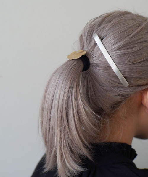 Port(ポート)の「シャープライン メタル バレッタ_(バレッタ/ヘアクリップ・レディース・シルバー/ゴールド/シルバー系その他/ゴールド系その他/シルバー系その他2/ゴールド系その他2・FREE)」の3枚目の写真