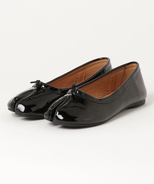 LibertyDoll（リバティードール）の「LibertyDoll フラット足袋パンプス（パンプス・レディース・グレイッシュベージュ/ブラック系その他/ホワイト/シルバー/キャメル/ブラック/ダークブラウン/アイボリー/ブラック系その他2/レッド/ブラウン/ゴールド・L/LL/S/M/3L/4L）」の15枚目の写真