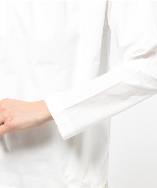 Kastane（カスタネ）の「【Kastane】バックリボンギャザーブラウス（シャツ/ブラウス・レディース・オフホワイト/グレー・FREE）」の5枚目の写真