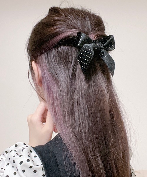 Link Link ベロア リボン ヘアゴム アクセサリー 日本製 ヘアゴム Tone Select Goods トーンセレクトグッズ のファッション通販 Zozotown