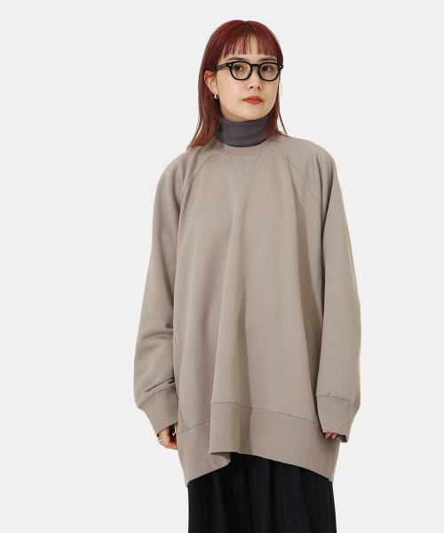 BALLAST ARK / バラストアーク：Raglan Big Sweat PO：BA04-T002[AST]