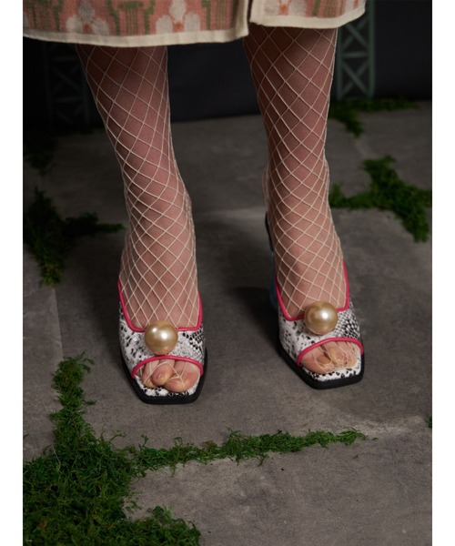 PAMEO POSE（パメオポーズ）の「Seawater Heel Mule Mix（サンダル・レディース・マルチ・38/39/37）」の14枚目の写真