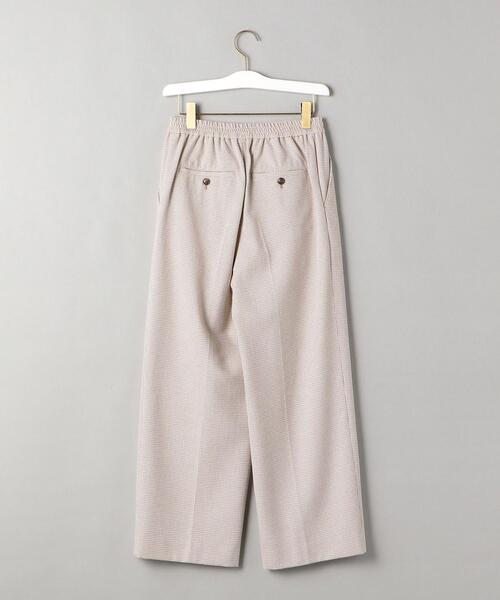 BEAUTY&YOUTH UNITED ARROWS(ビューティーアンドユースユナイテッドアローズ)の「BY ハウンドトゥース イージータック パンツ -ウォッシャブル-(その他パンツ・レディース・ベージュ/パープル・S/M)」の10枚目の写真