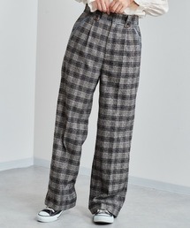 cepo | ツイードライクチェックトラウザー(その他パンツ)