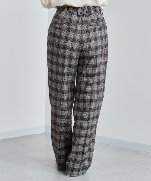 cepo（セポ）の「ツイードライクチェックトラウザー（その他パンツ・レディース・グレー/ブラウン/ブラック・S/M）」の16枚目の写真