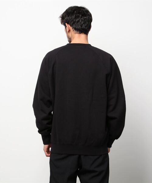 APPLEBUM（アップルバム）の「Needle Punch Ultra Heavy Weight Crew（スウェット・メンズ・ブラック・MEDIUM/LARGE/X-LARGE）」の15枚目の写真