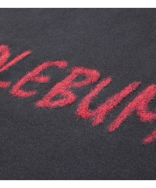 APPLEBUM（アップルバム）の「Needle Punch Ultra Heavy Weight Crew（スウェット・メンズ・ブラック・MEDIUM/LARGE/X-LARGE）」の4枚目の写真