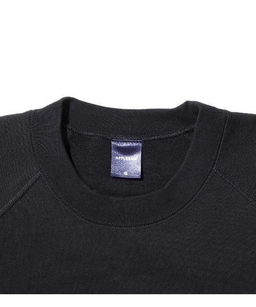 APPLEBUM（アップルバム）の「Needle Punch Ultra Heavy Weight Crew（スウェット・メンズ・ブラック・MEDIUM/LARGE/X-LARGE）」の6枚目の写真