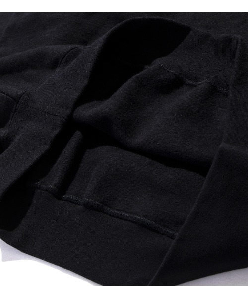 APPLEBUM（アップルバム）の「Needle Punch Ultra Heavy Weight Crew（スウェット・メンズ・ブラック・MEDIUM/LARGE/X-LARGE）」の10枚目の写真
