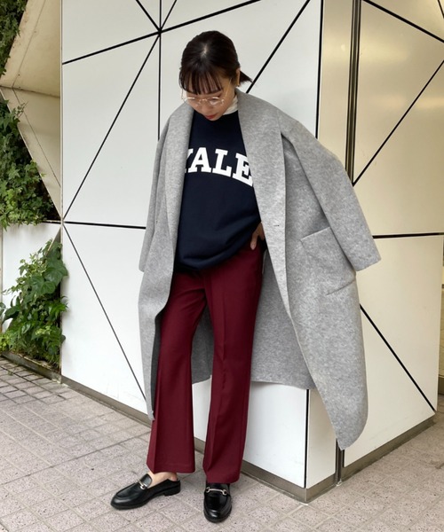 LOUNGEDRESS（ラウンジドレス）の「TRセンタープレスフレアPT（その他パンツ・レディース・ブラック/グレー/ボルドー・FREE）」の19枚目の写真