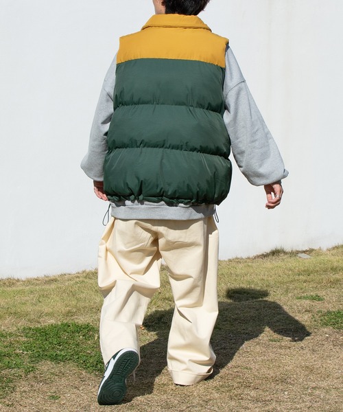 Perushu（ペルーシュ）の「ワンロールワイドチノパンツ（チノパンツ・メンズ・イエロー/グリーン/アイボリー・SMALL/MEDIUM/LARGE）」の5枚目の写真