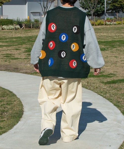 Perushu（ペルーシュ）の「ワンロールワイドチノパンツ（チノパンツ・メンズ・イエロー/グリーン/アイボリー・SMALL/MEDIUM/LARGE）」の11枚目の写真