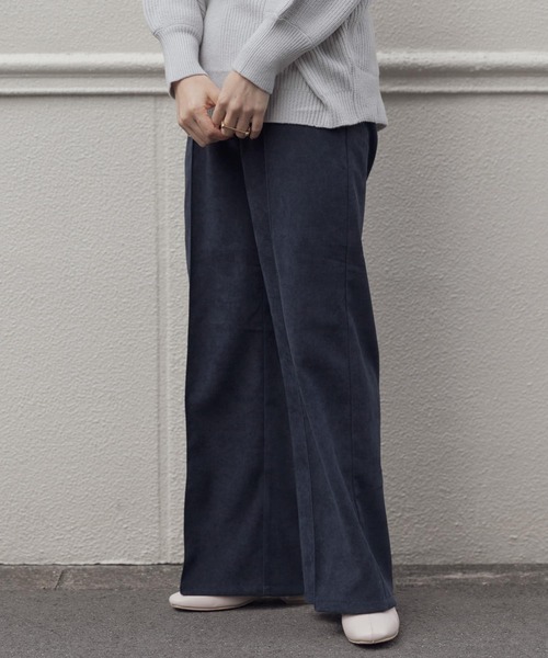 ITEMS URBANRESEARCH(アイテムズ アーバンリサーチ)の「センターシームパンツ(その他パンツ・レディース・レッド/ネイビー/ベージュ・FREE)」の10枚目の写真