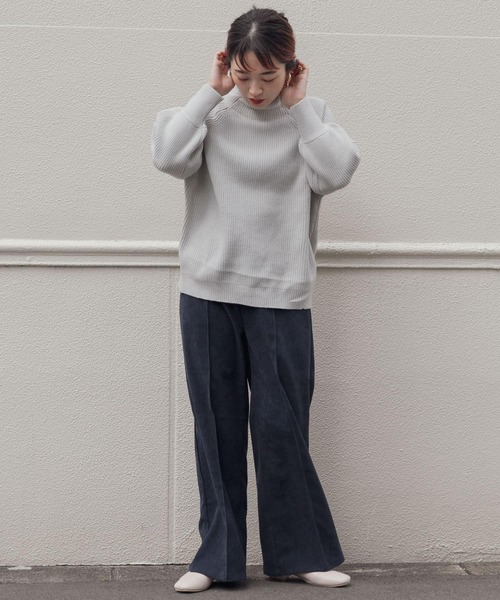 ITEMS URBANRESEARCH(アイテムズ アーバンリサーチ)の「センターシームパンツ(その他パンツ・レディース・レッド/ネイビー/ベージュ・FREE)」の15枚目の写真