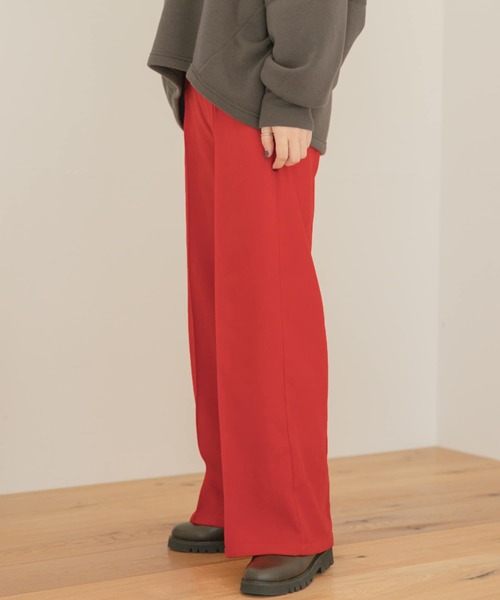 ITEMS URBANRESEARCH(アイテムズ アーバンリサーチ)の「センターシームパンツ(その他パンツ・レディース・レッド/ネイビー/ベージュ・FREE)」の18枚目の写真