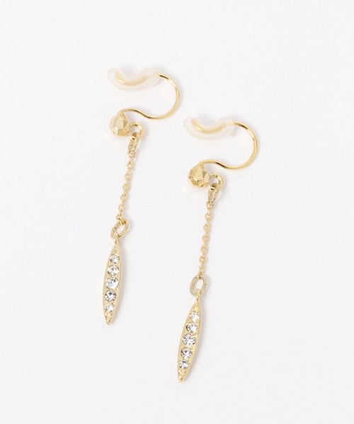 GLOBAL WORK（グローバルワーク）の「【MADE IN JAPAN】ノンホールイヤリング/258146（イヤリング・レディース・ホワイト/ホワイト系その他2/ホワイト系その他3・FREE）」の4枚目の写真