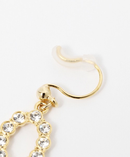 GLOBAL WORK（グローバルワーク）の「【MADE IN JAPAN】ノンホールイヤリング/258146（イヤリング・レディース・ホワイト/ホワイト系その他2/ホワイト系その他3・FREE）」の7枚目の写真