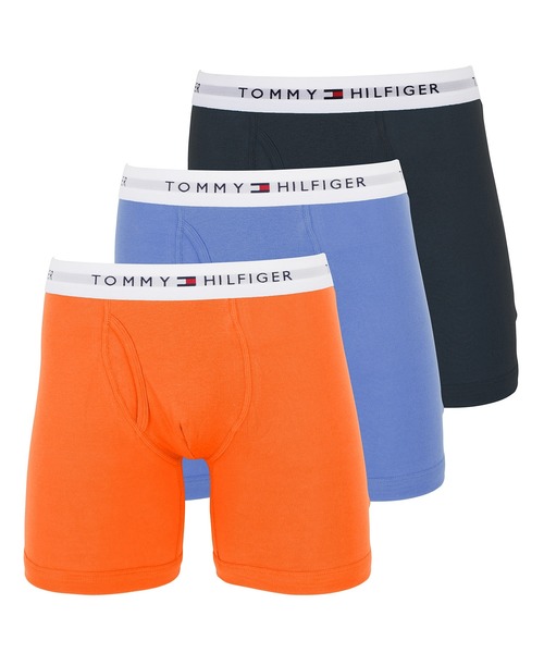 トミーヒルフィガー ボクサーパンツ 3枚 S サイズ　メンズ　下着 ボクサーブリーフ 3枚パック | トミー ヒルフィガー | トミー