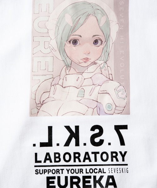 SEVESKIG（セヴシグ）の「SEVESKIG/セヴシグ/【古塔つみ×エウレカ コラボレーション】COTOH EUREKA Collaboration ParkaEUREKA Ver-（パーカー・メンズ・ホワイト/ブラック/グレー・SMALL/MEDIUM/LARGE/X-LARGE）」の17枚目の写真