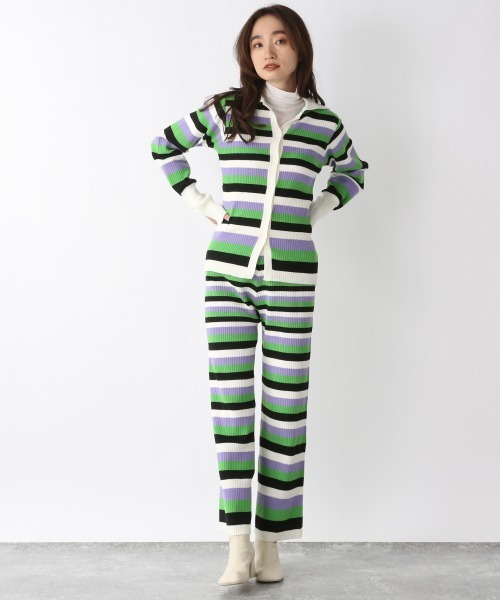 JEANASIS（ジーナシス）の「12Gボーダーリブセットアップ/260664（その他トップス・レディース・ブラック系その他/ホワイト系その他・FREE）」の19枚目の写真