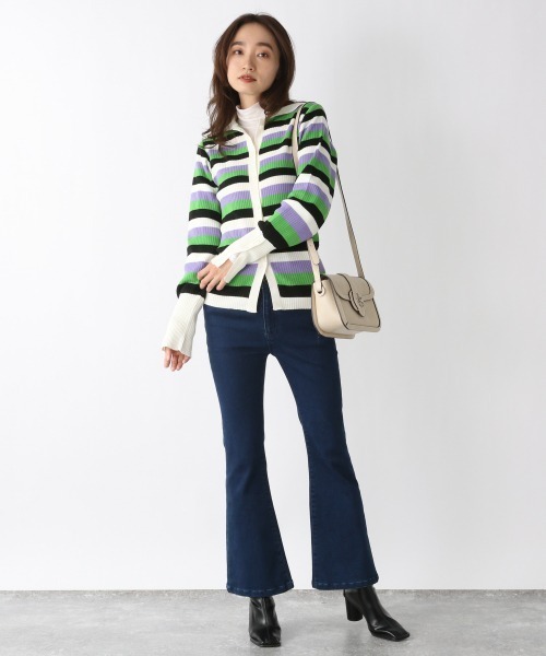 JEANASIS（ジーナシス）の「12Gボーダーリブセットアップ/260664（その他トップス・レディース・ブラック系その他/ホワイト系その他・FREE）」の16枚目の写真