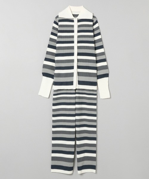 JEANASIS（ジーナシス）の「12Gボーダーリブセットアップ/260664（その他トップス・レディース・ブラック系その他/ホワイト系その他・FREE）」の6枚目の写真